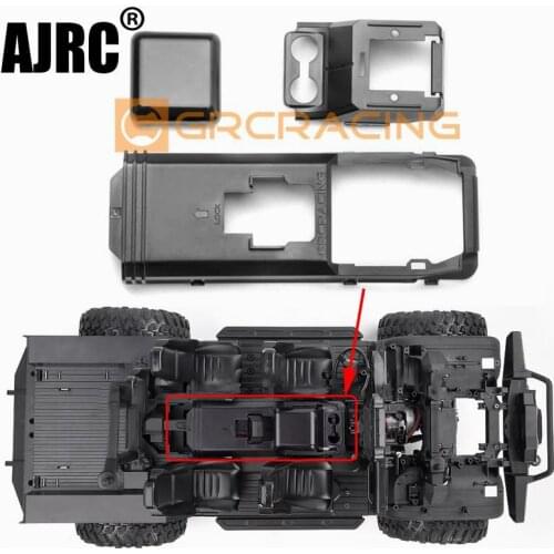 GRC TRAXXAS TRX4 Defender Center console interior seat modification parts battery cover with armrest box G161BD