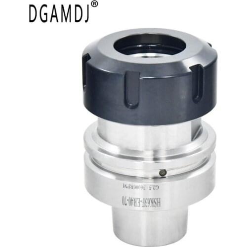 HSK63F ER16 ER20 ER25 ER32 ER40 Tool holder HSK ER Engraving Woodworking Machine High Speed High Precision HSK63F Hnife Handle