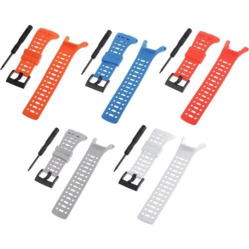 Classic Rubber Watch Replacement Band Strap Accessories for SUUNTO Ambit1/Ambit2/Ambit3, Smart Watch Bands for Women Men