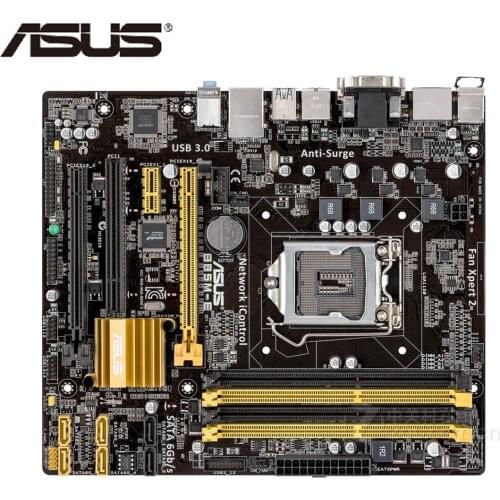 LGA 1150 ASUS B85M-E Motherboard Micro ATX B85M-E B85ME Systemboard B85M DDR3 For Intel B85 32GB Desktop Mainboard USB 3.0 Used