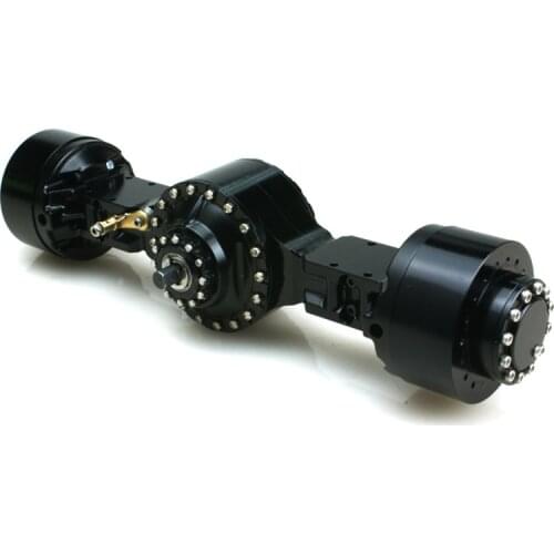 Metal Wheel Reduction Axle Differential Lock for LESU 1/15 RC Hydraulic Loader DIY Model Truck