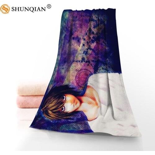 New Custom Death Note Towel Printed Cotton Face/Bath Towels Microfiber Fabric For Kids Men Women Shower Towels QAZ0987