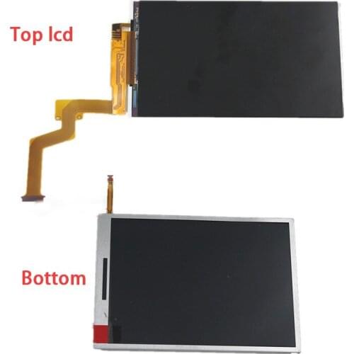 Original New Bottom & Upper LCD Screen Display For Nintend New 2DSXL NEW2DSXL/LL Top Lower