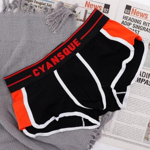 Fit Waistline Mens Underwear Cotton Underpants Men Boxer Briefs Fashion U Design Comfortable Oversized Boxershorts Homme Sexy