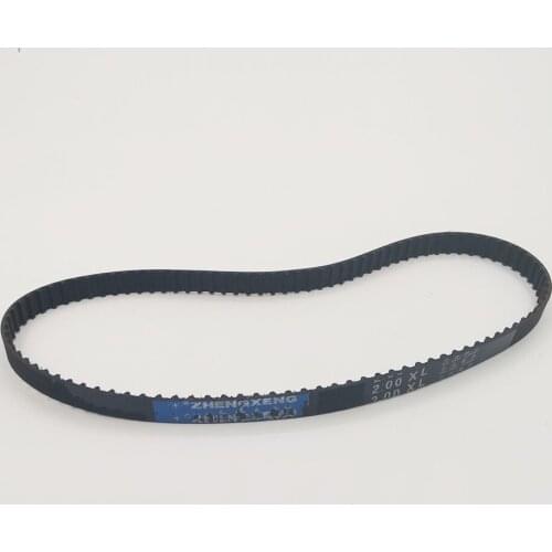 Black Rubber XL Type Closed Loop Timing Pulley Belts 5.08mm Pitch 630-850mm Length 10mm Width XL Synchronous Belt
