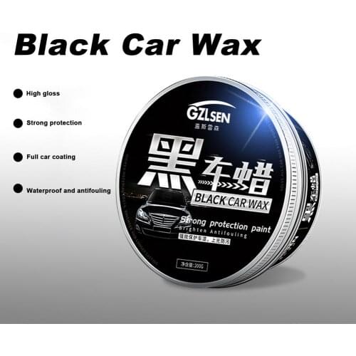 Special Coating Wax For Black Car Paint Glazing Hydrophobic Carnauba Polishing Remove Oil Film/dust Detergent Car Cleaning Tool