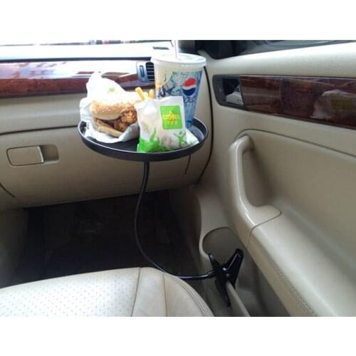 High Quality Travel Food Drink Cup Coffee Table Stand Auto Car Portble Stand Food Tray Mount Holder Automobile Swivel Tray Car