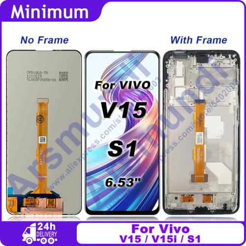 For BBK Vivo V15 / S1 / V15i 6.53" LCD Display Touch Screen Digitizer Assembly For Vivo S1 Replacement LCDs + Tools