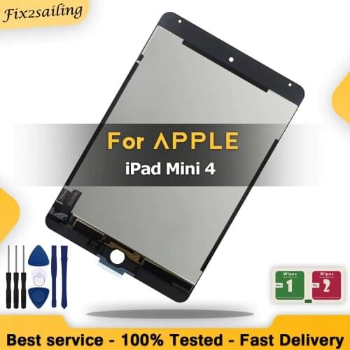 Tested OEM LCD For iPad Mini 4 A1538 A1550 New Display Touch Screen Panel Assembly Replacement LCD Digitzer+ Tools