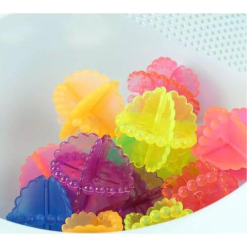 1Pcs Magic Solid Decontamination Laundry Detergent Anti Wrap Laundry Ball Decontamination Anti Wrapped Crystal Laundry Ball