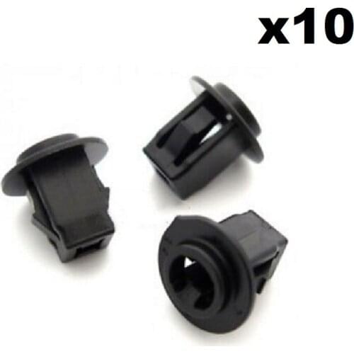 10x Plastic Screw Grommets for Nissan & Infiniti Wheel Arch Lining & Trims