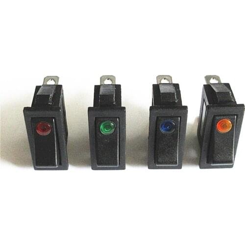 5pc/set AC 16A 250V 3 Pin SPDT KCD3 ON-OFF 3 Position Boat Rocker Switch black Heater electric heating table power switch