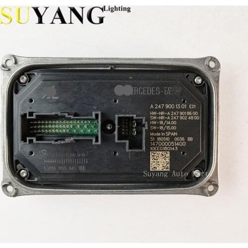 A2479001301 E21 used Original Car Headlight Light Computer LED Control Module for M ercedes-Ben(z) 147000051400 HW NRA2479018600
