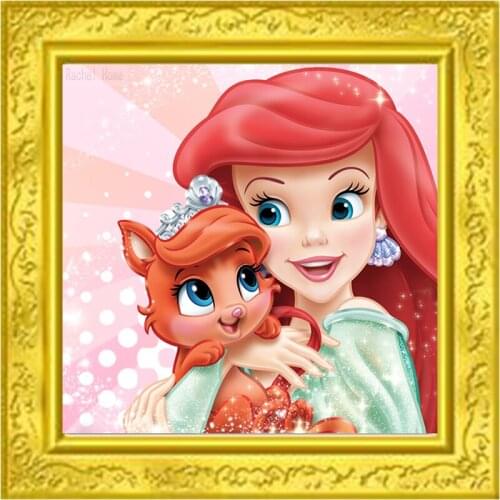 Diamond Embroidery Diy Diamond Painting Cross Stitch Kits Diamond Mosaic Cartoon girll Full Square Diamond Embroidery BSC075