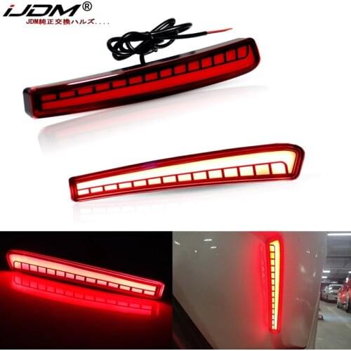 IJDM Rear Bumper Light For Toyota Corolla SE/LE/XSE/XLE US Edition 2019 2020 Rear Reflector Brake Tail Light Turn Signal Lamp