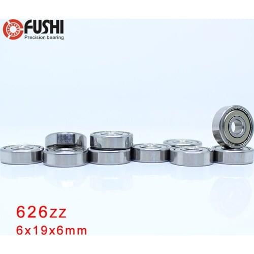 626ZZ ABEC-5 (100PCS) 6X19X6MM Miniature Ball Bearings 626ZZ EMQ Z3V3