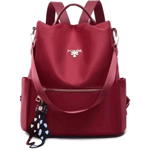 Wonderlife Fashion anti-theft school bag waterproof oxford school bag cute style school bag back pocket design backpack