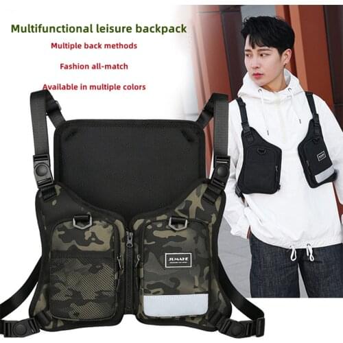 New Street Fashion Vest Lightweight Breathable Bag Outdoor Travel Sport Backpack Mountain Road Bike Bag Bicycle accessories