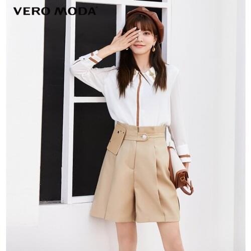 Vero Moda Women Office Versatile High Waisted Suit Shorts | 320315036