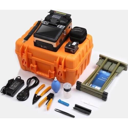 FTTH Fiber Optical Welding Splicing Machine FS-60C Automatic Fusion Splicer
