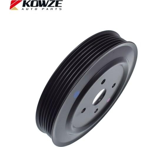 KOWZE Water Pump Pulley fit for Mitsubishi L200 Triton Pajero Montero Sport KJ3T KK3T KL3T KA4T KB4T 2.5D 1330A002