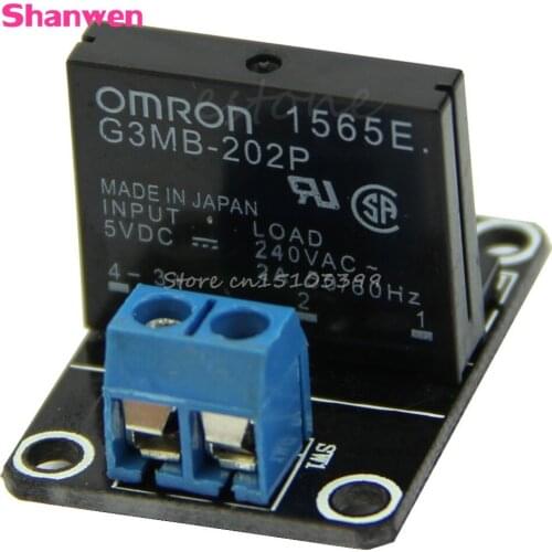 5V 1 Channel SSR High Level Solid State Relay Module 250V 2A G08 Whosale&DropShip