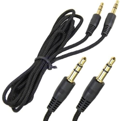 2/3/5m Male to Male Extension Cable 3.5mm Jack AUX Audio Stereo Headphone Cables Cord for MP3 Earphone Car Speaker