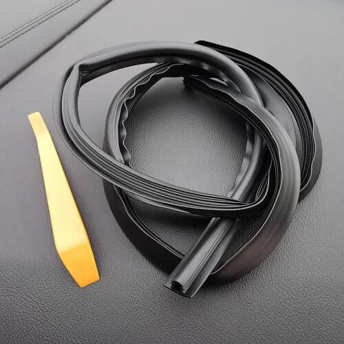 1 Pcs Car central console sealing strip instrument panel soundproof front windshield central control eliminates abnormal noise