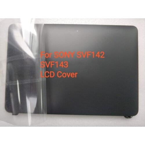 LCD Back Cover For Sony VAIO SVF142 SVF143 case top Cover Black 3FHK8LHN030 3FHK8LHN000 Touch