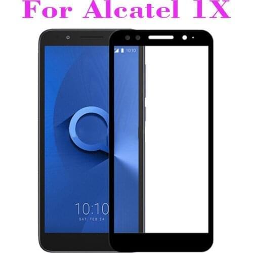 10PCS 3D Tempered Glass For Alcatel 1X Full Cover 9H Protective film Explosion-proof Screen Protector For Alcatel 1X