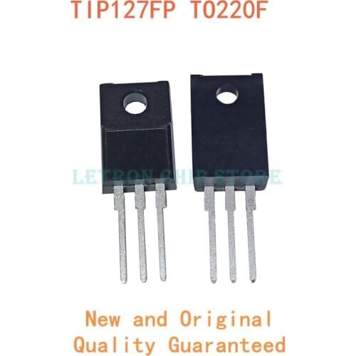 10PCS TIP127FP TO-220F TIP127 TO220F original and new Darlington Transistor