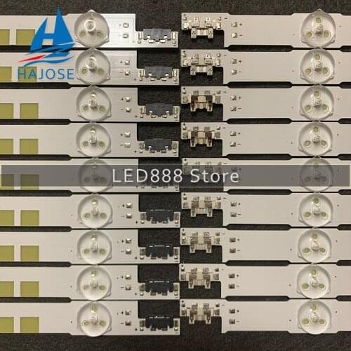 18pcs LED backlight strip for Samsung UA55JS7200J UE55JU6870U UE55JU6800 UE55JU6872U UN55JS700DF 55JU6800 V5DR_550SCA 550SCB_R0