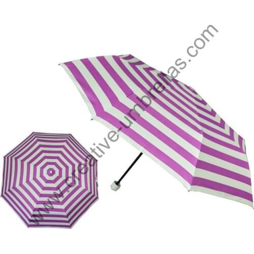 3pcs/lot,3lots 1 lot free three fold zebra stripe pongee silver coating UV protecting all black frame anti rust summer parasol