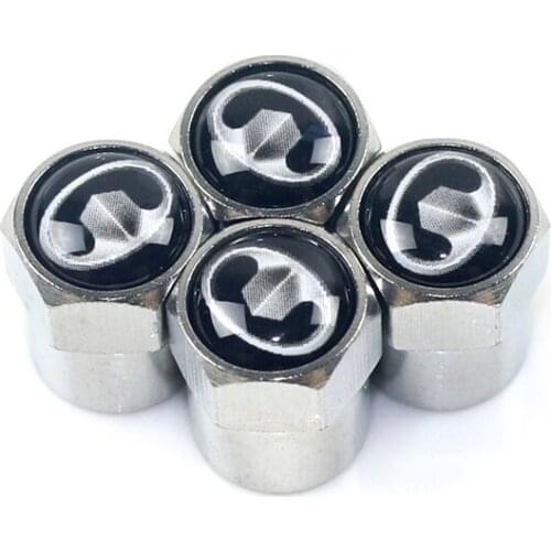 4pcs/set Excellent Car Wheel Tire Valves Tyre Air Caps for Great Wall Haval Hover H3 H5 H2 H6 Stainless Steel Car Styling