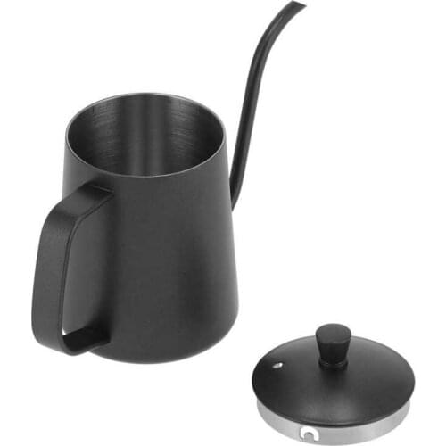 Gooseneck Kettle Pour Over Coffee Kettle Non‑rust Nor Corrosive 6 Mm Standard Water Outlet with 350ml for Office for Home