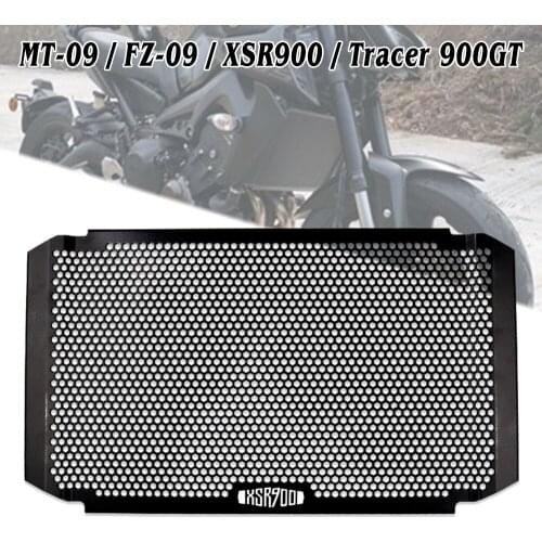 For YAMAHA MT-09 FZ-09 XSR900 XSR Tracer 900 GT ABS Motorcycle Radiator Grille Cover Guard Stainless Steel Protection Motor