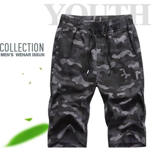 Men Outdoor Tactical Camouflage Cargo Short Pants Summer Breathable Fishing Climbing Trouser Trekking Hiking Sports Shorts