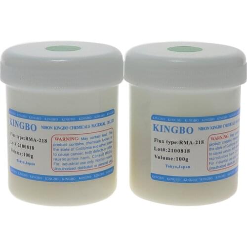 Kingbo Rma 218 Flux for Welding Solder for Soldering Soldering Iron Cleaning Hair Dryer Soldering Paste for Board Soldering