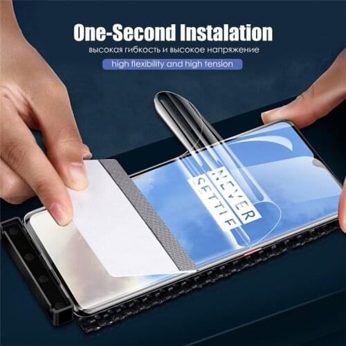 10pcs Full Cover Clear Hydrogel Film For Oneplus 7t Pro 7T Soft Screen Protector For Oneplus 7 Pro 7pro oneplus 7 pro