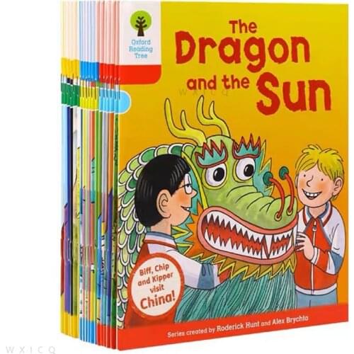 18 Books Oxford Reading Tree China Stories English Picture Books Kids Early Education Reading Story Book