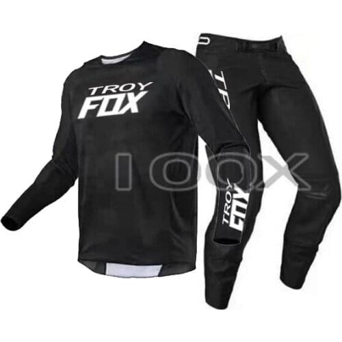 Troy Fox 2021 180 Oktiv Trev MX Jersey Pant Motorbike ATV Dirt Bike Offroad DH UTV MTB Motocross Gear Set