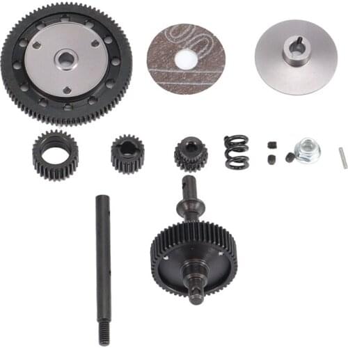 Heavy Duty Steel Gear Set with Motor Gear for RC Crawler Car Axial Wraith Center Transmission Gearbox