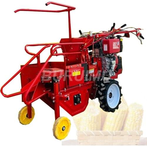 Sweet Corn Maize Stalk Cutter Cutting Machine Corn Harvest Machines Corn Picker