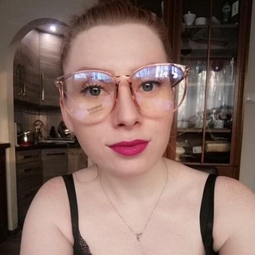 Optical Glasses PC Frame Women Men Anti Blue Light Blocking Glasses Round Eyewear Luxury Designer Optical Spectacle Eyeglasses