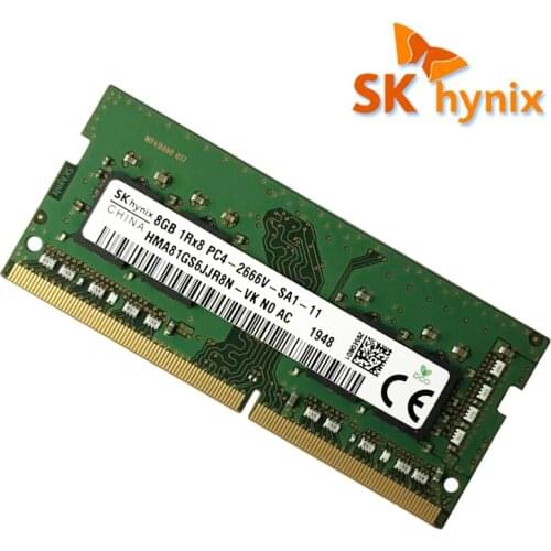 Original SK HYNIX ddr4 8GB 2666MHz ram DDR4 sodimm laptop memory support memoria PC4 8G 2666V notebook RAM 4G 8G 16G 32G