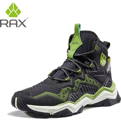 Rax Mens Waterproof Hiking Shoes Breathable Mountain Boots Outdoor Trekking Boots Sports Sneakers Tactical Shoes Men Women Boots