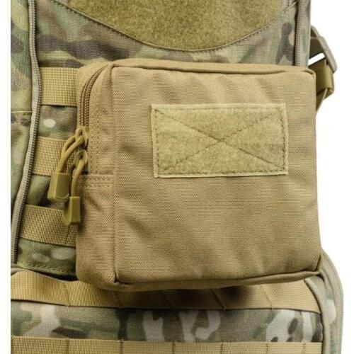 Tactical Molle Admin Pouch of Laser Cut Design Utility Pouches Molle Attachment Military Medical EMT Organizer with Map Pocket