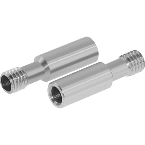 2pcs 3D Printer CR10 Ender 3 Special Throat Bowden Tube Long Thread For 1.75 mm Filament 3D Printers Parts Full Metal Part