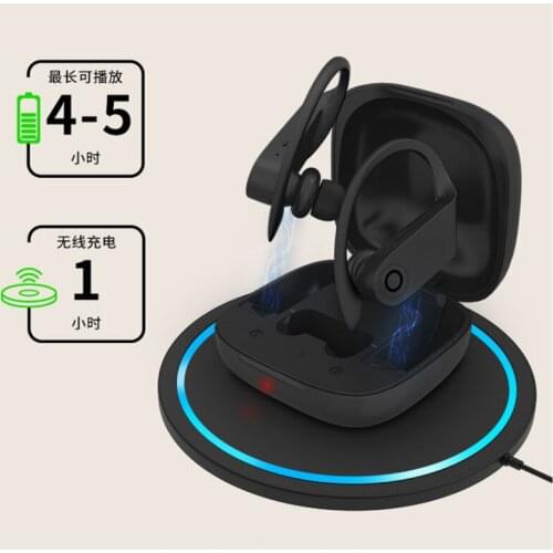 TWS Black Wireless Bluetooth 5.0 Earbuds Touch Control Waterproof HiFi Sound Headset