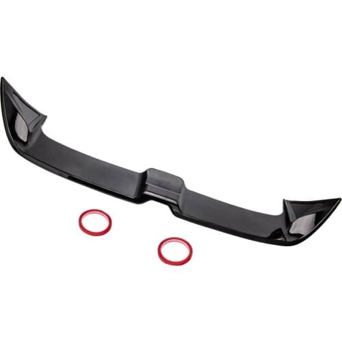 For VW Golf MK7 Hatchback 2015 2016 2017 2018 2019 Rear Roof Window Spoiler Lip Wing Black